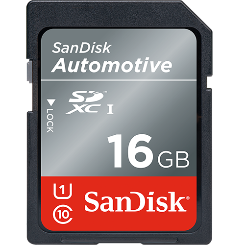 sandisk automotive sd cards